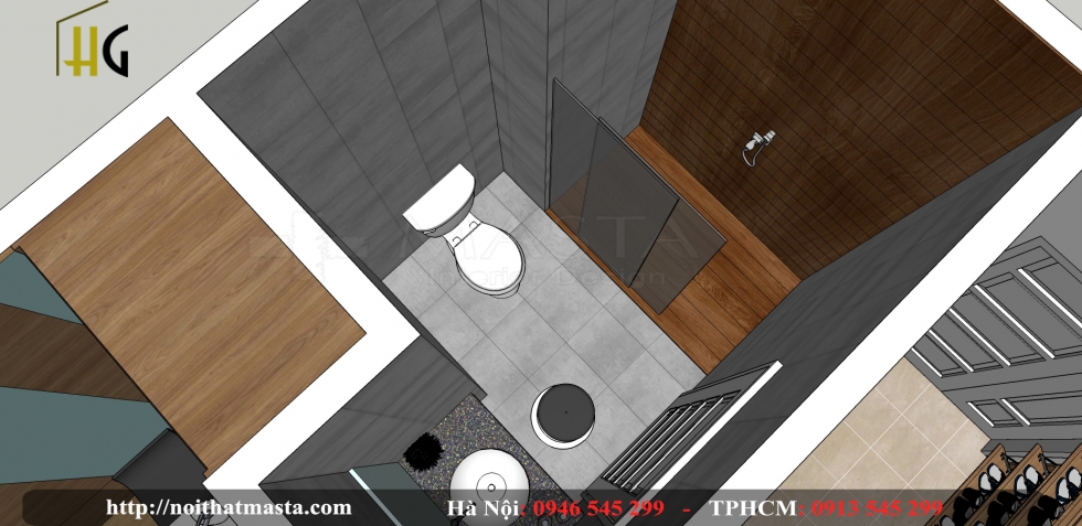 thiết kế mini spa